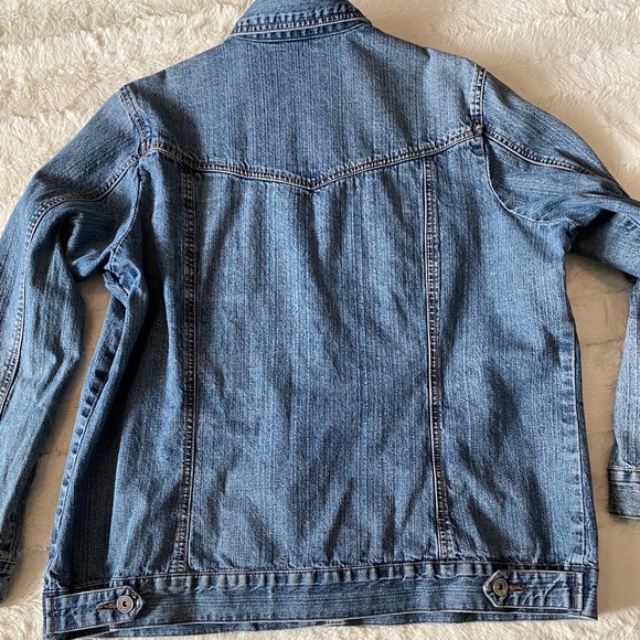 Oversized denim jacket - Picture 5 of 8